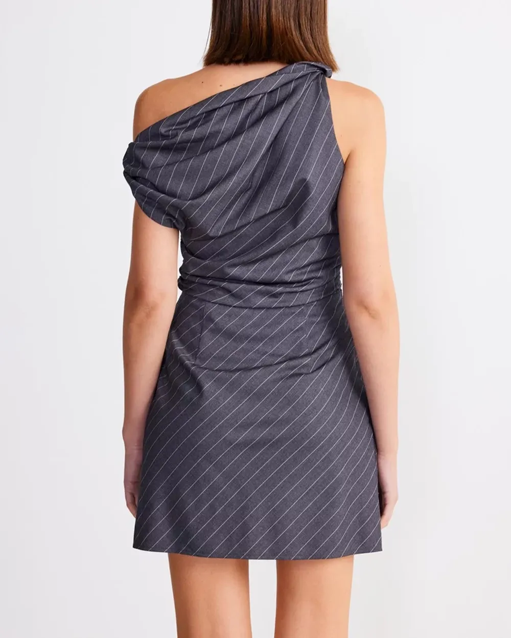 Linen Twist Mini Dress - Iconic Exclusive