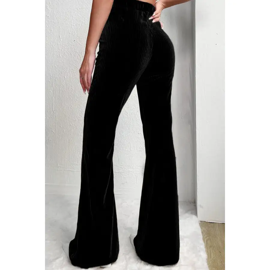High Waist Bootcut Pants