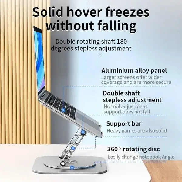 🔥Spring Hot Sale-30% OFF💥Laptop Stand Aluminum Alloy Rotating Bracket