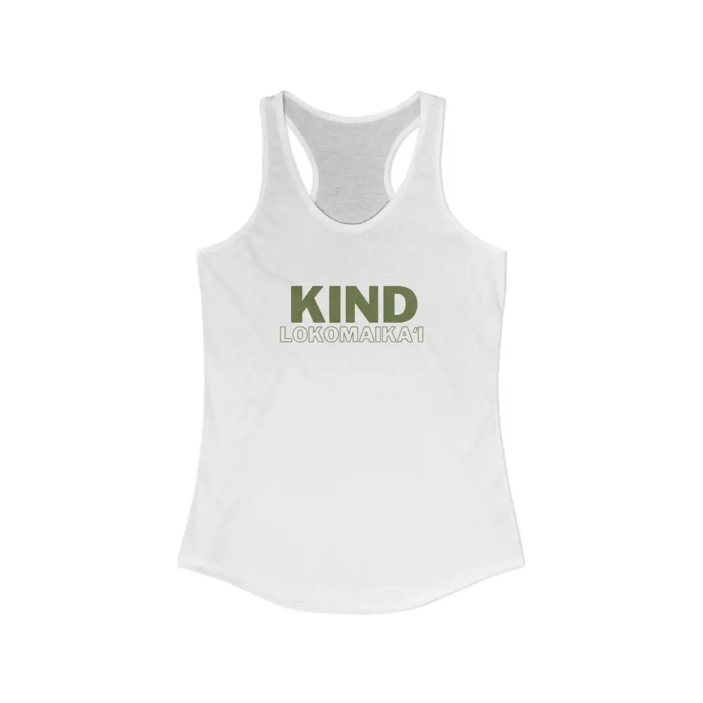 Kindness Wordmark Racerback Tank