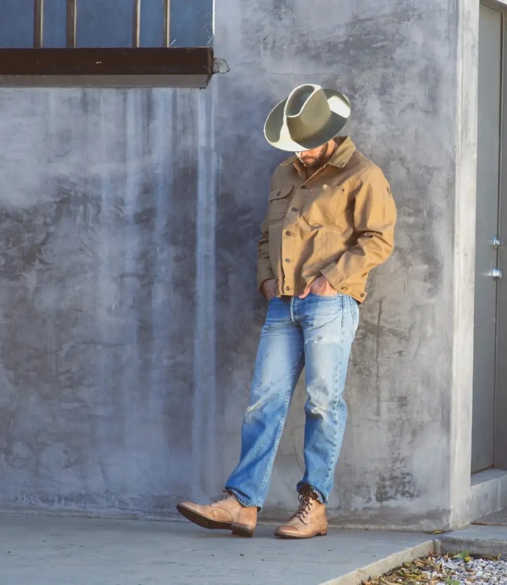 Back-Zip Streamlined Combat Boots