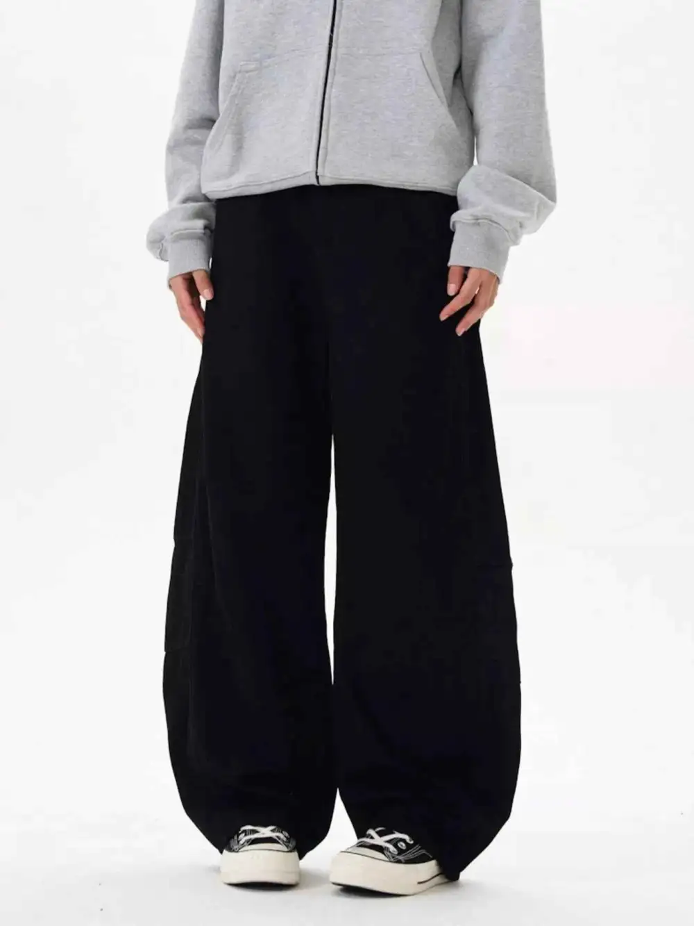 Wide Leg Pocketed Pants
