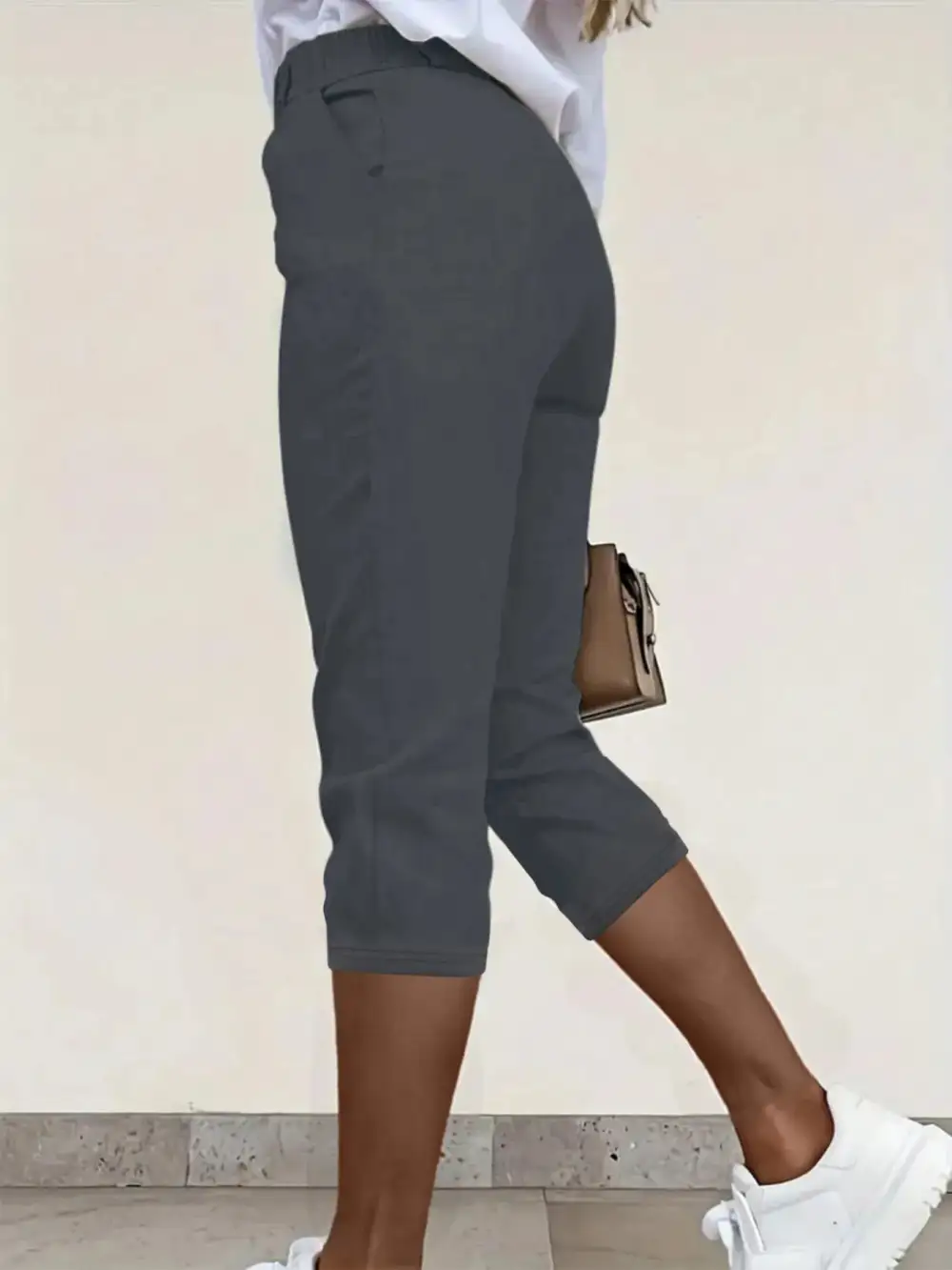Pleated Detail Pocket Pants