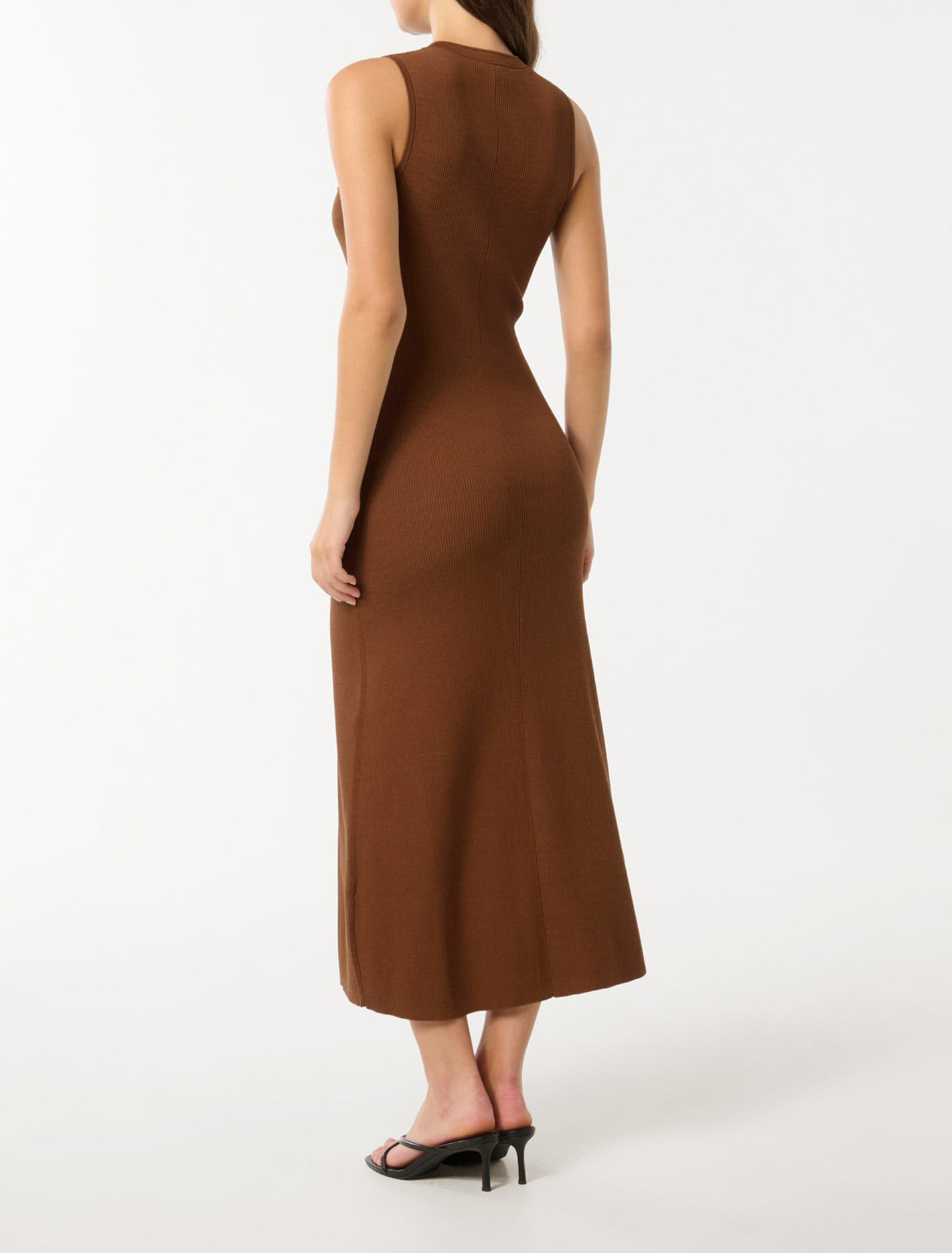 Button Through Knit Dress