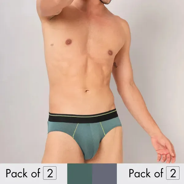 Smooth Colorblock Multipack Briefs