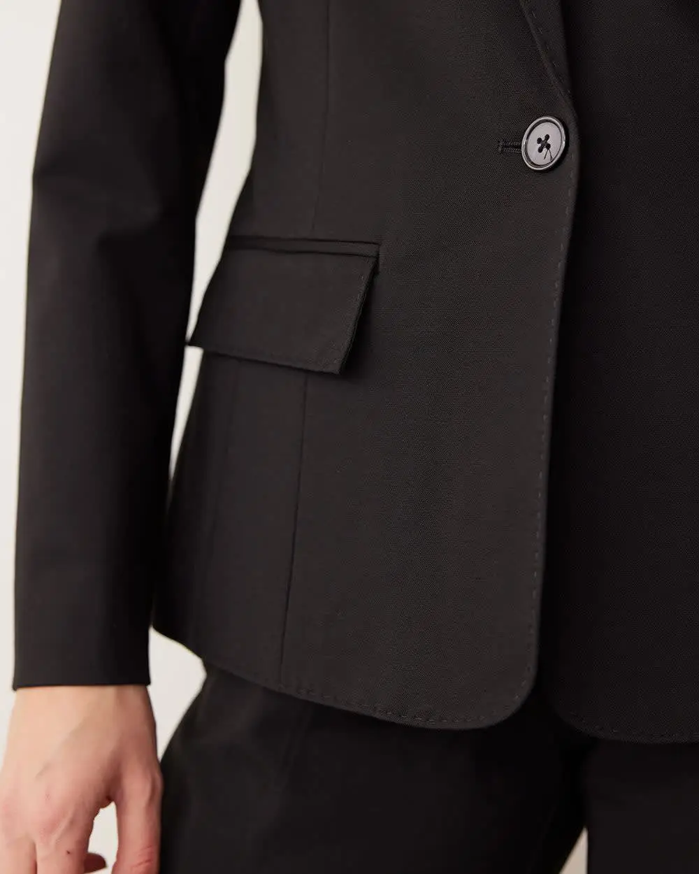 Structured Blazer  Classic Stretch