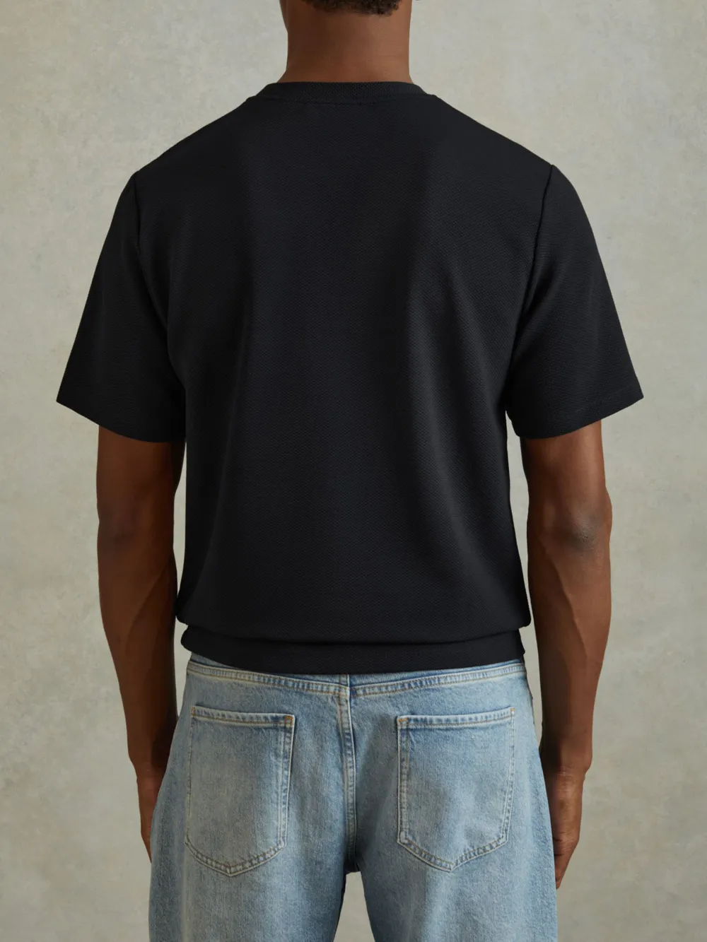 Solid Color Casual All-Match Men's Short Sleeve