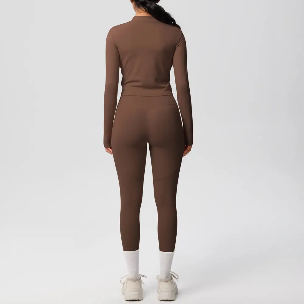 Long-Sleeve Yoga Two-Piece Activewear Active Set