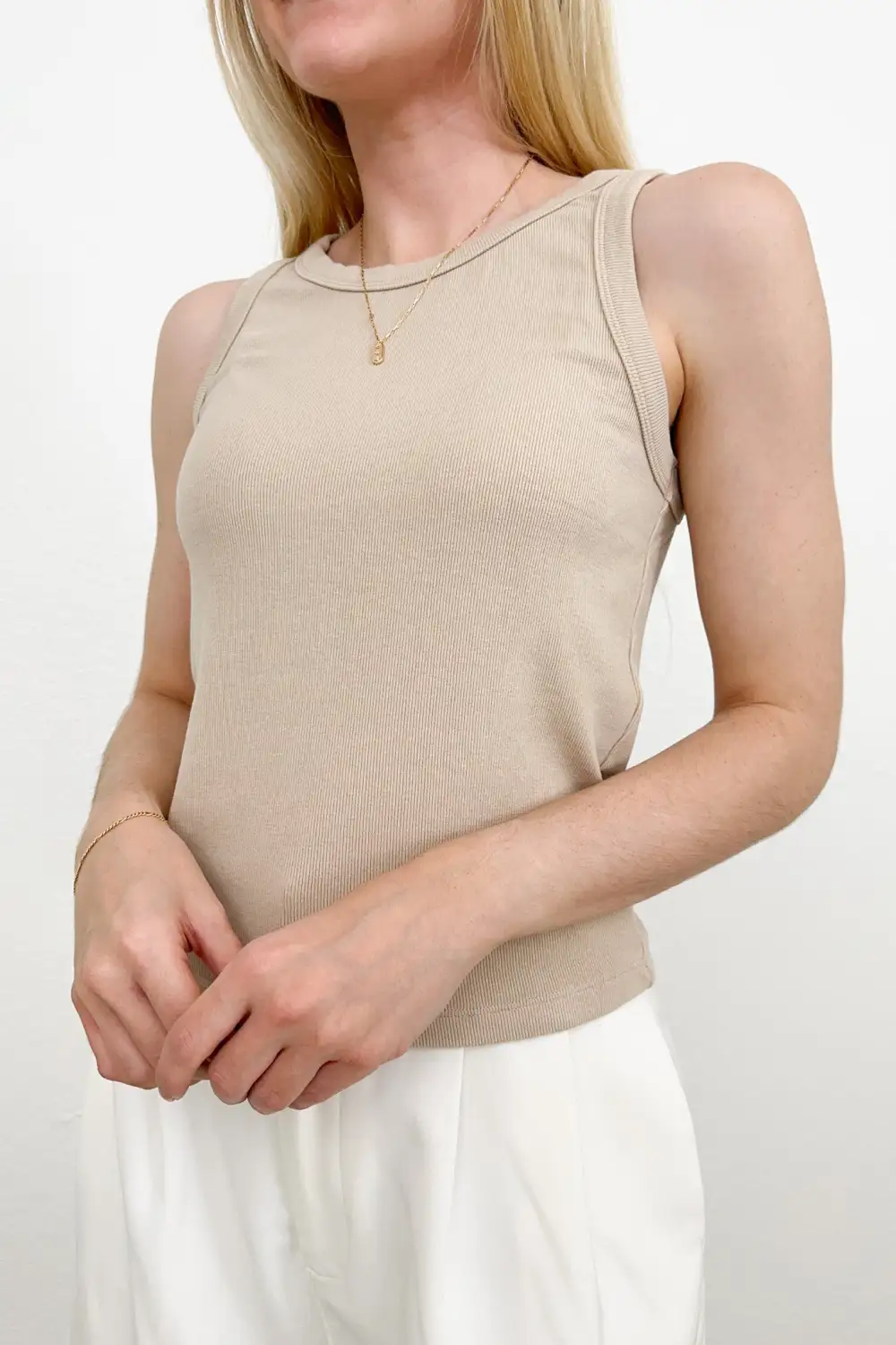 Ribbed Knit Tank Top