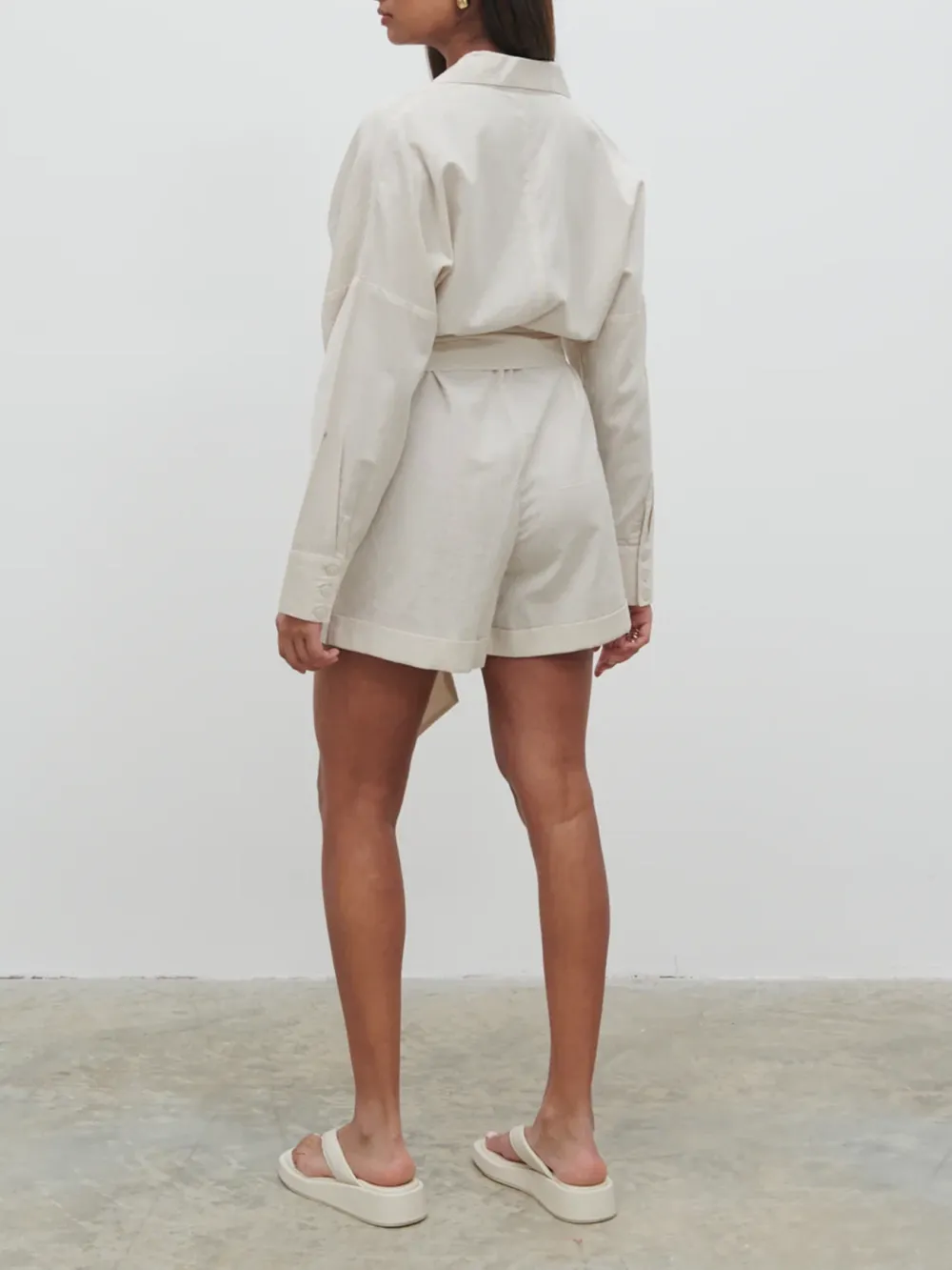 Daily Belted Playsuit