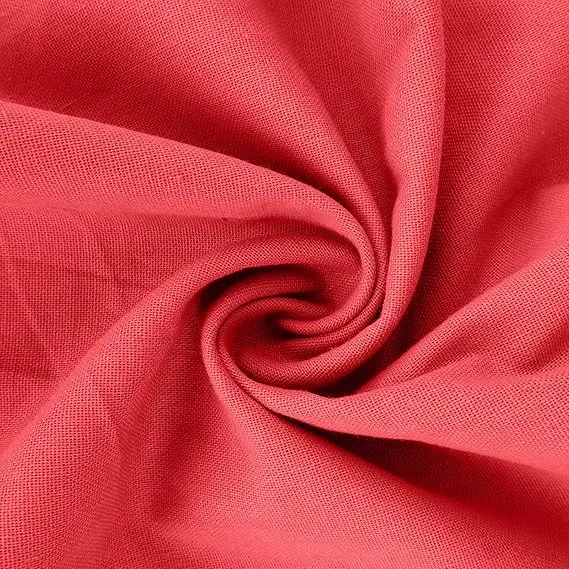 11 PACK Women'S Solid Color Casual Cotton And Linen Dress