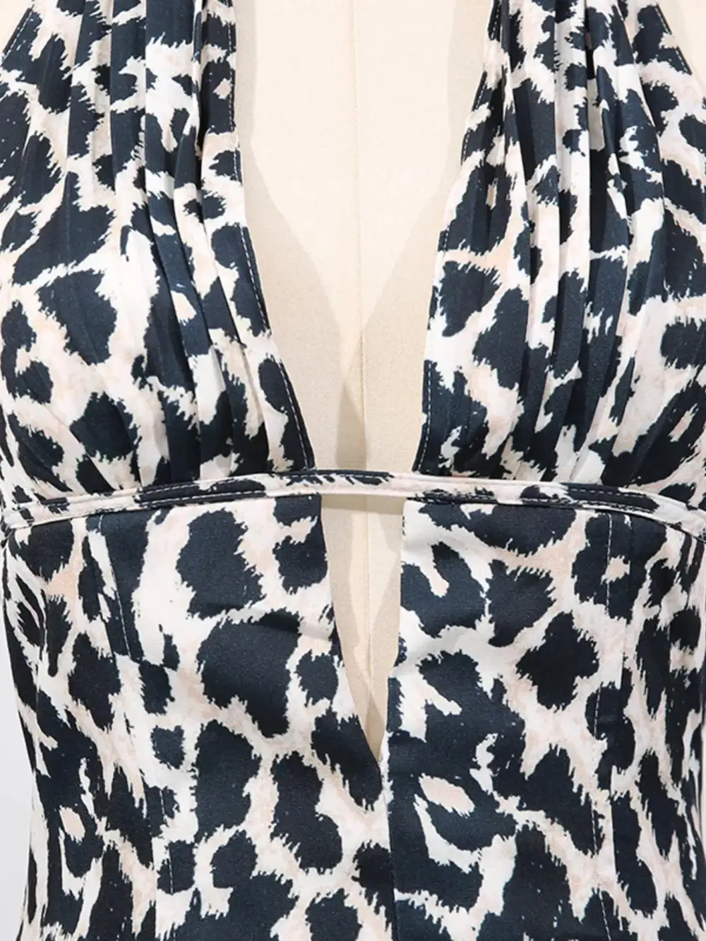 Animal Print Mini Dress