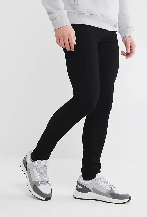 Black Men's Super Skinny Jeans