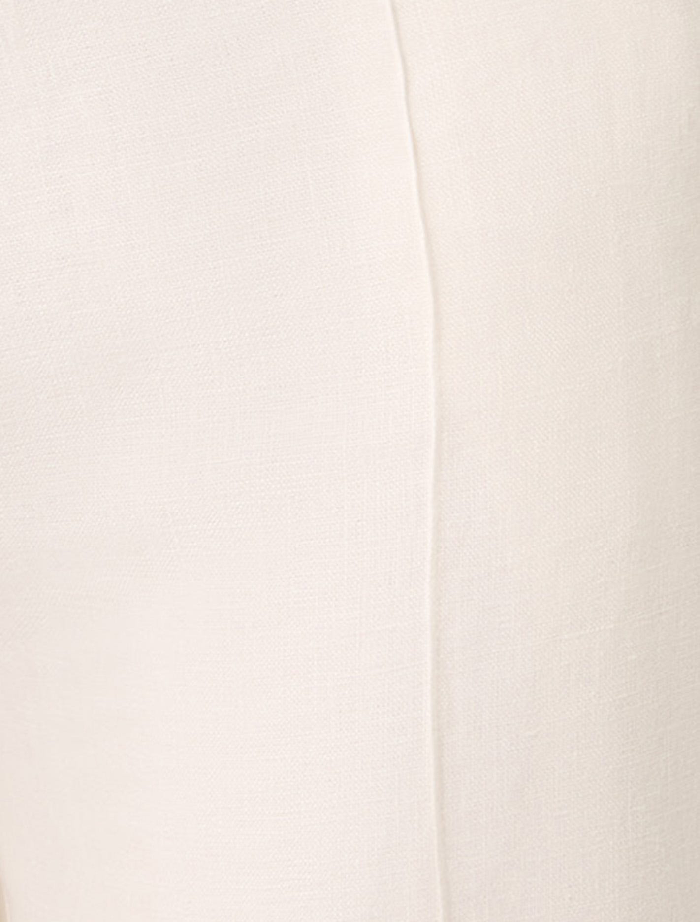 Linen Wide-Leg Pants