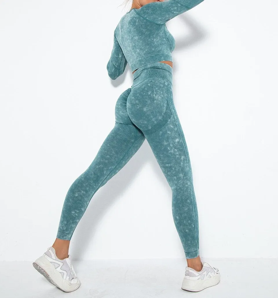 Feather Seamless Yoga Set