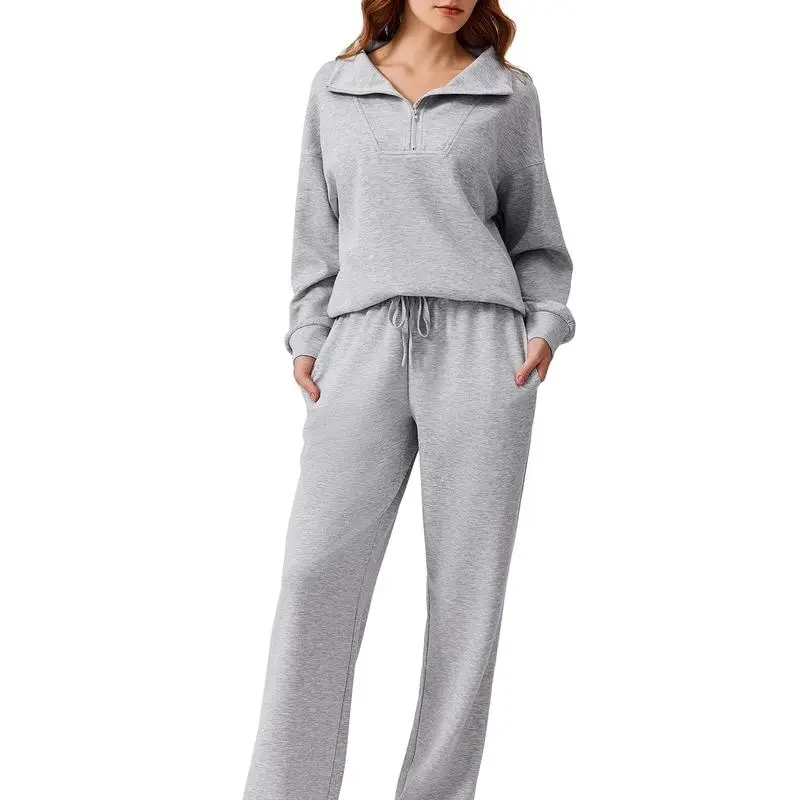 Women's 2-Piece Travel Set – Half-Zip Pullover & Joggers | Fall 2025