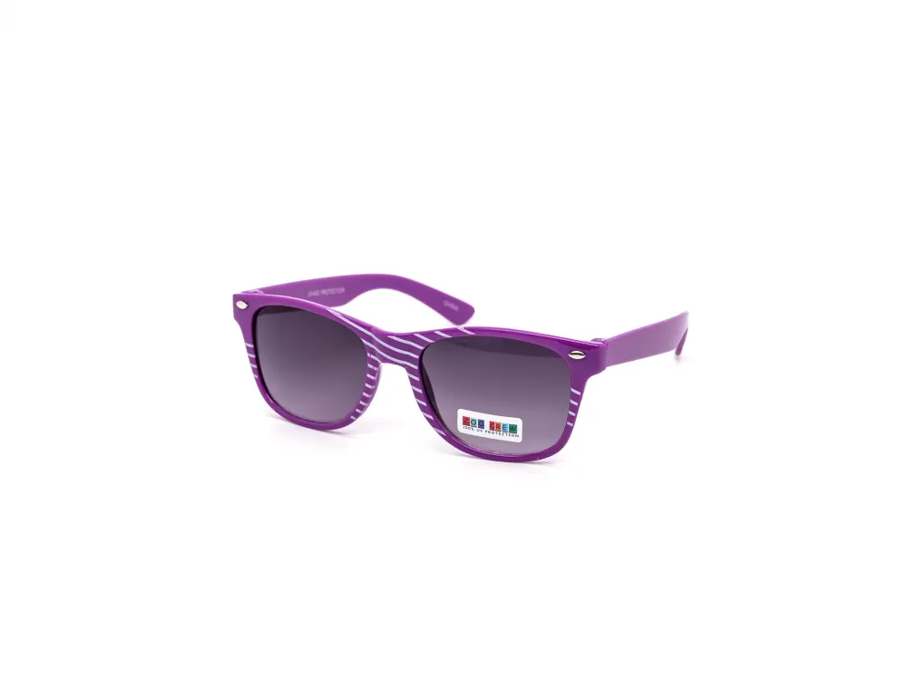 12-Pack Kids Classy Wayfarer-Style Gradient Sunglasses