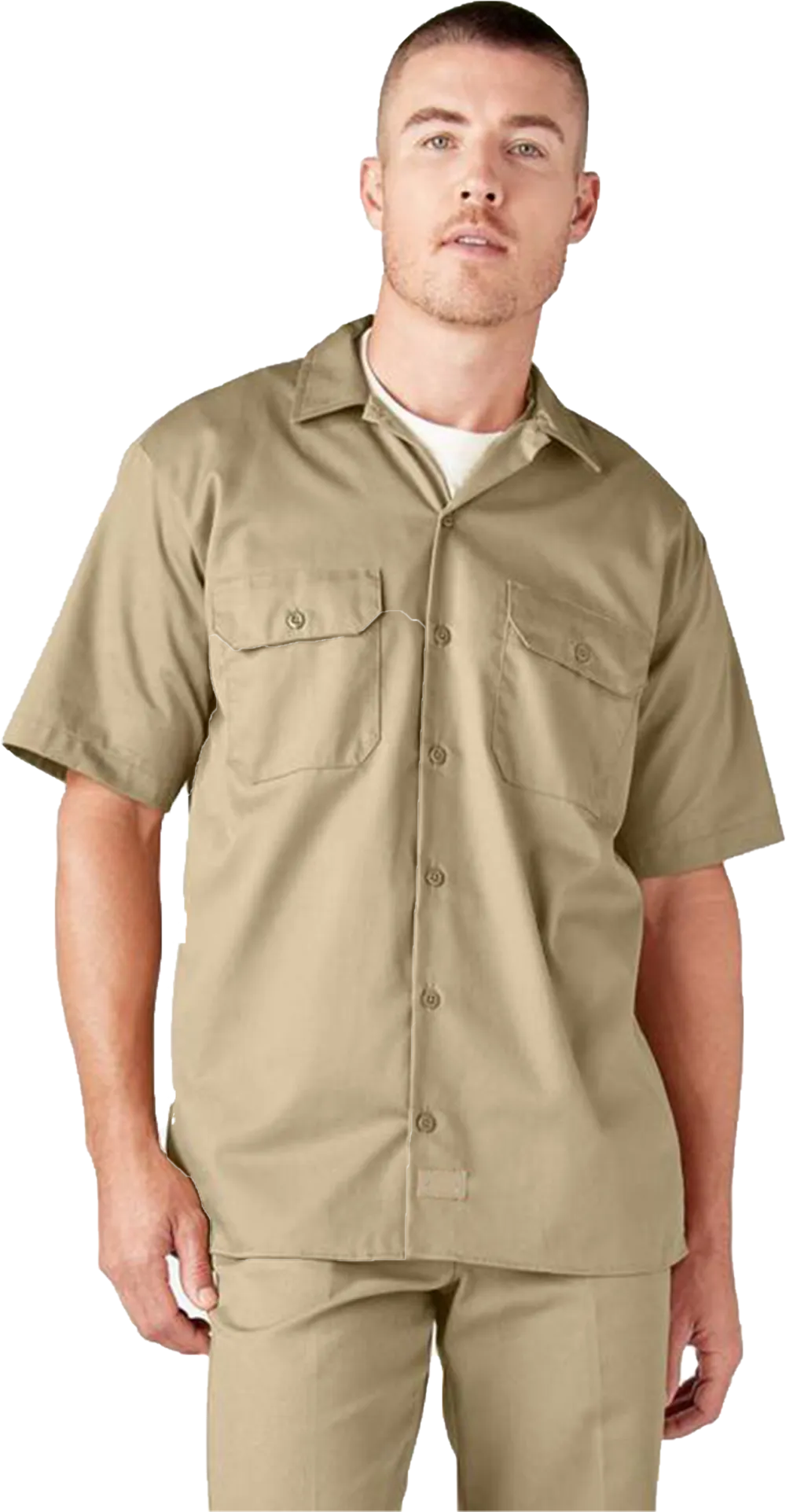 👕 Men’s Short Sleeve Work Shirt – Built for Comfort. Designed for Performance.