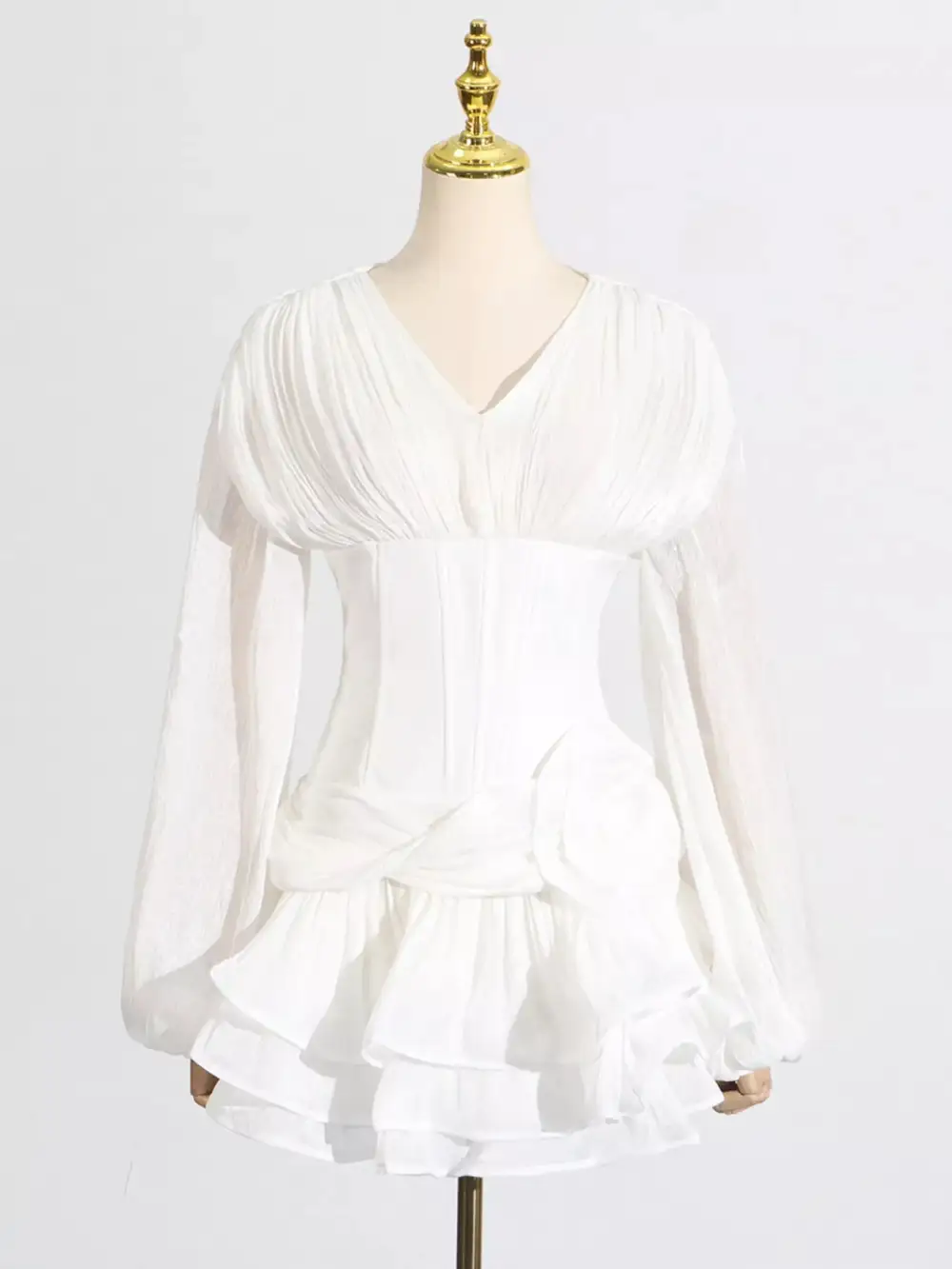 Ruffle Mini Dress