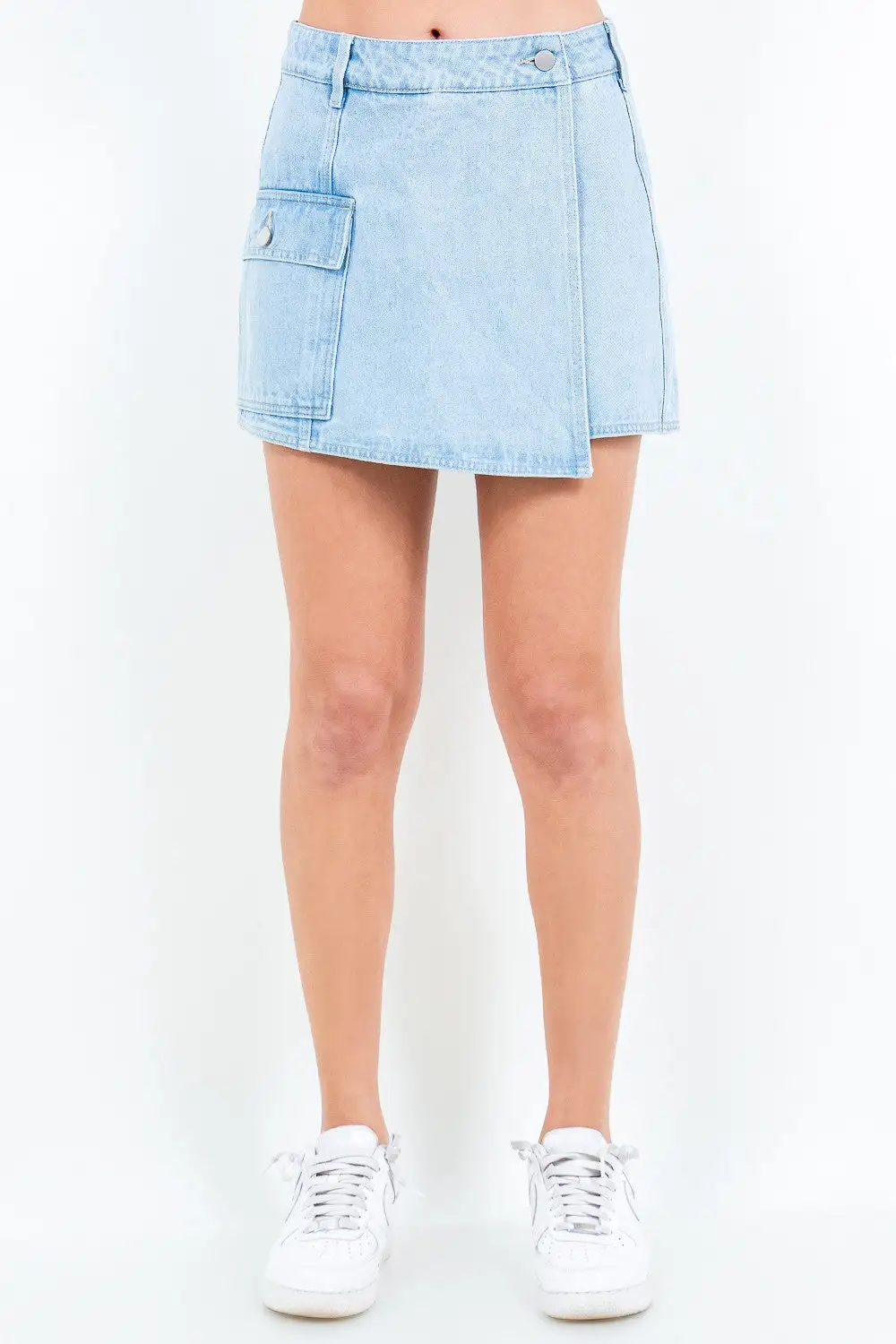 Cargo Pocket Mini Flash Skirt