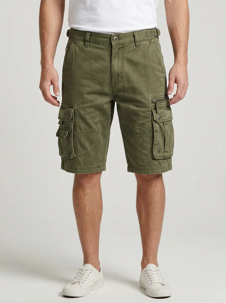 Men's Easygoing Casual Fit Cargo Shorts