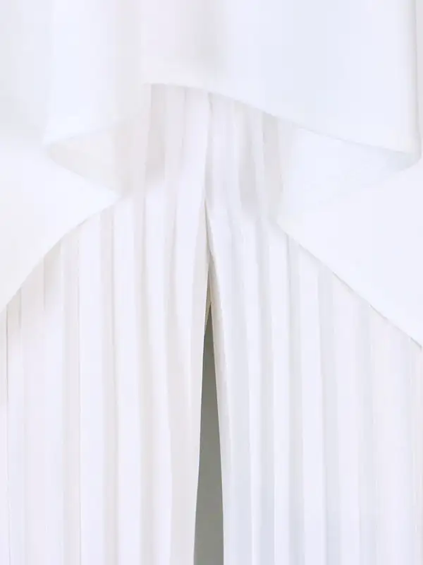 High Low Relaxed Open Back Top And Pants Set