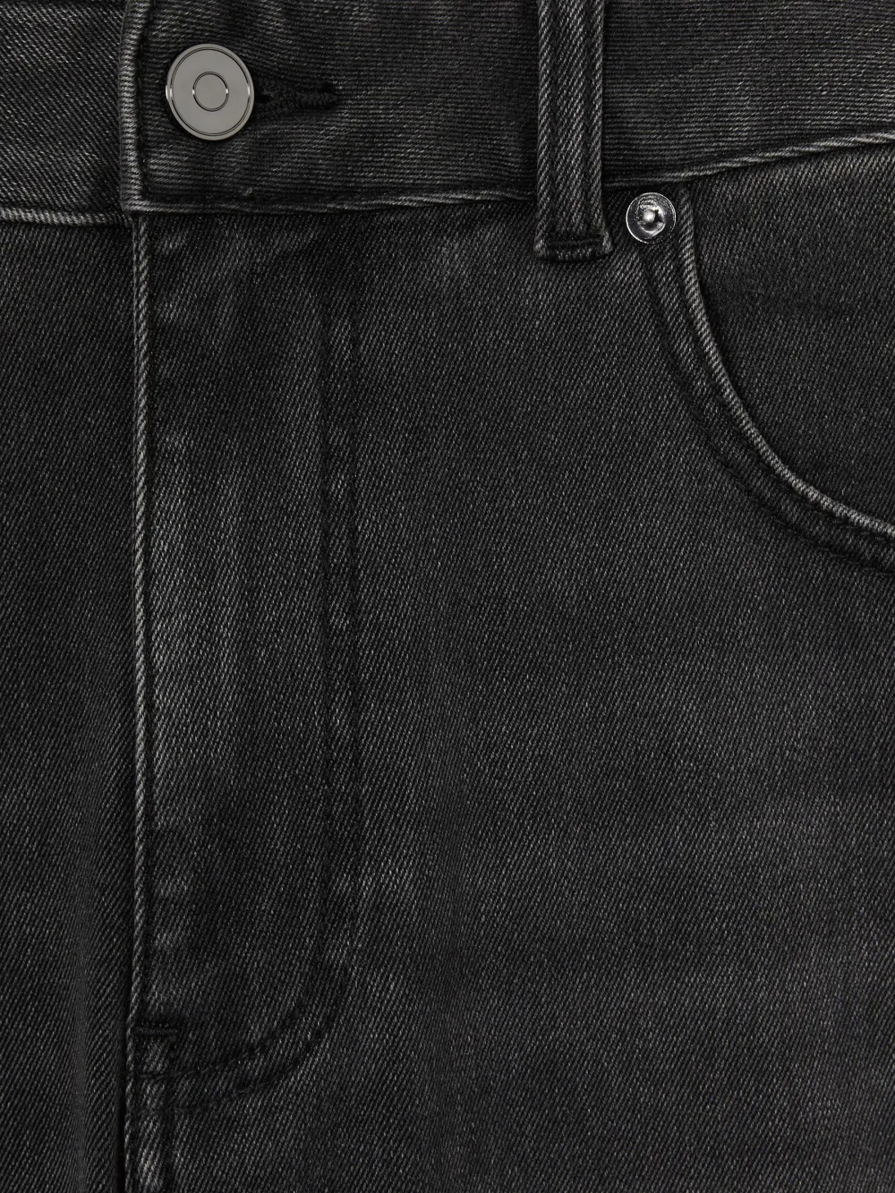 Solid Color Basic Slim Fit Men's Jeans