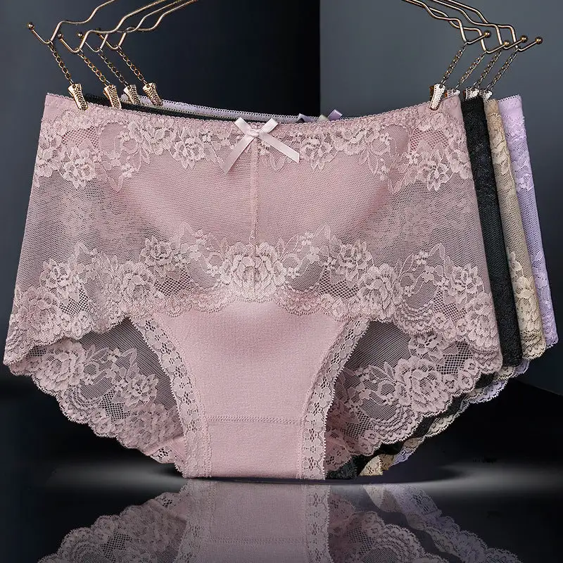 Antibacterial Crotch Lace Underwear