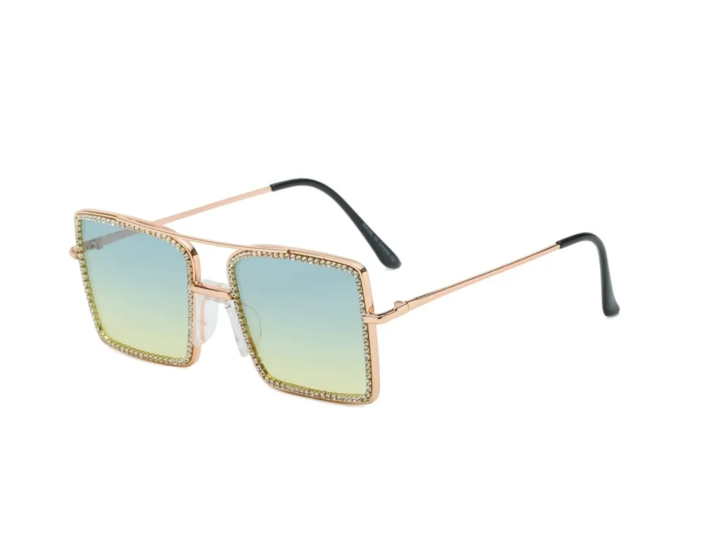 Adjustable Nose Pad Fashion Sunglasses