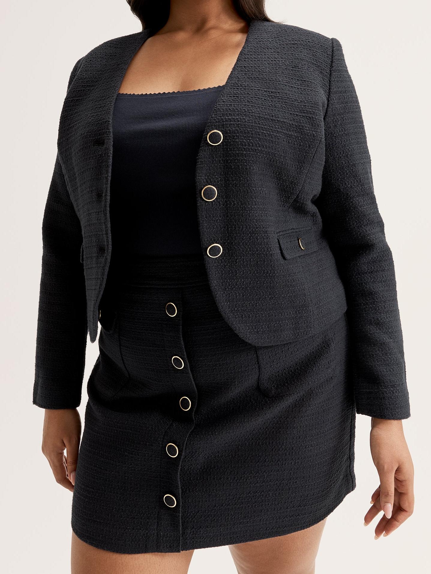 Ivy Tweed Fabric Jacket
