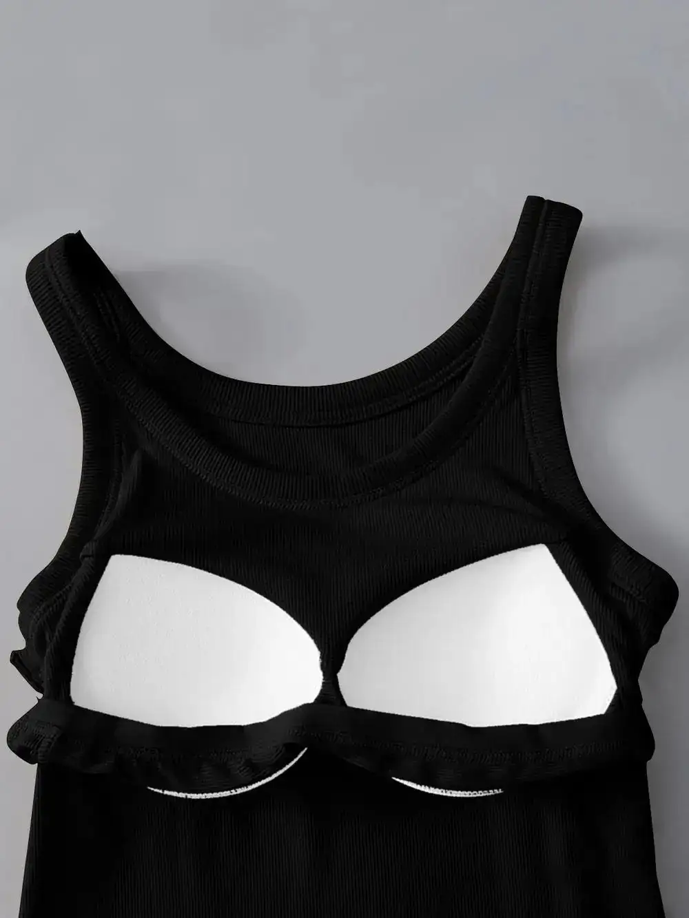 Round Neck With Built