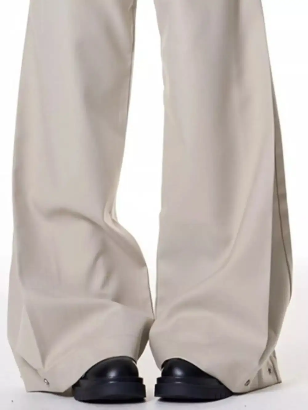 Men's Plus Size Wide Leg Casual Pants
