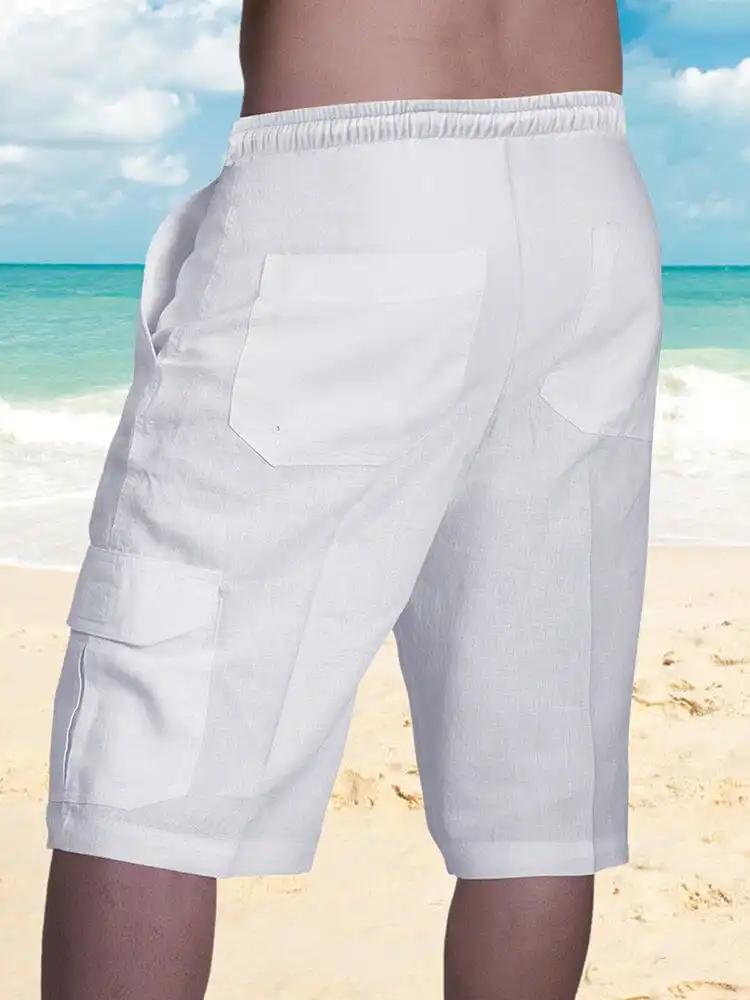 Men's Cotton Shorts Pockets