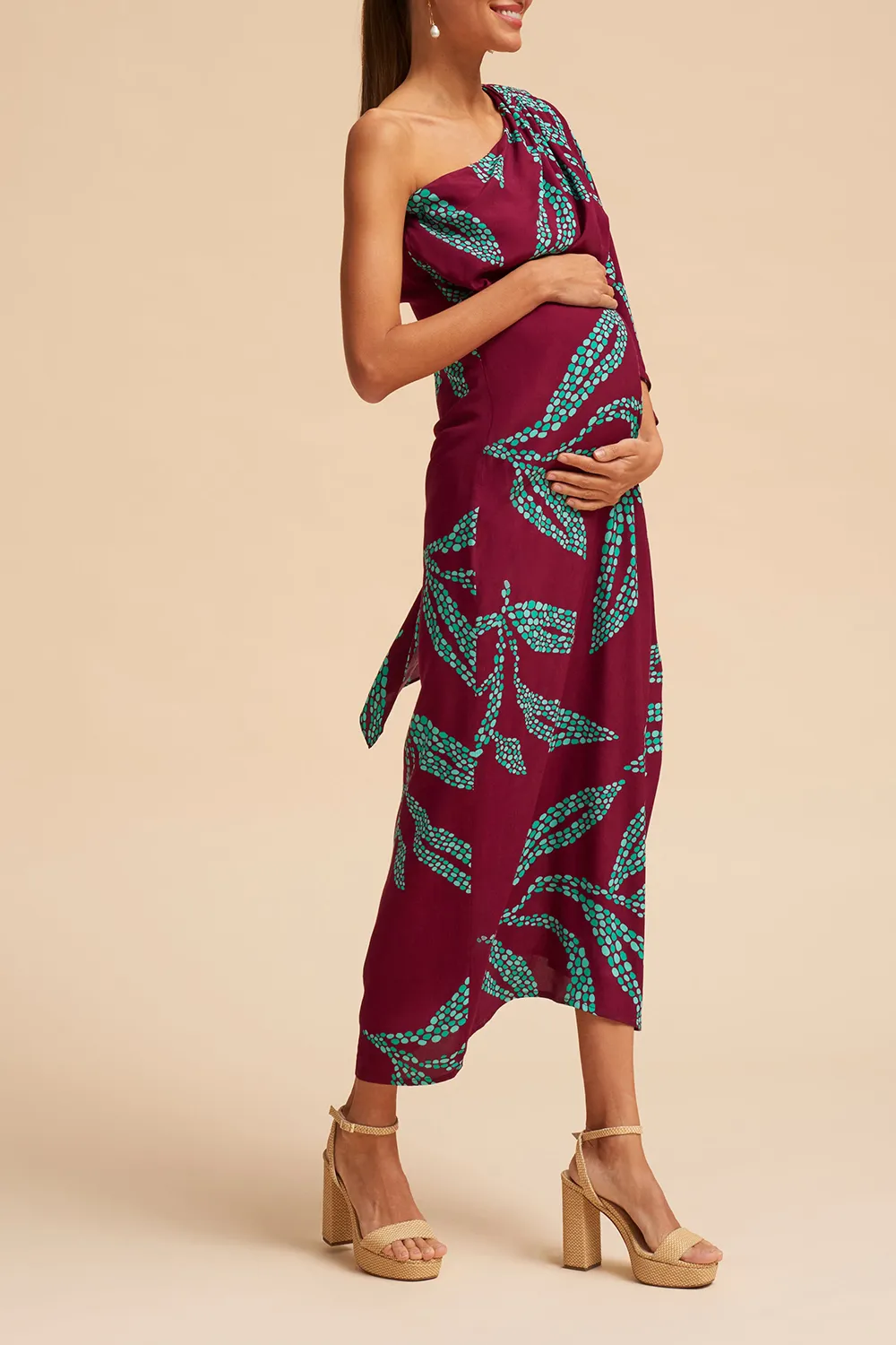 Women's Flower Maxi Dress