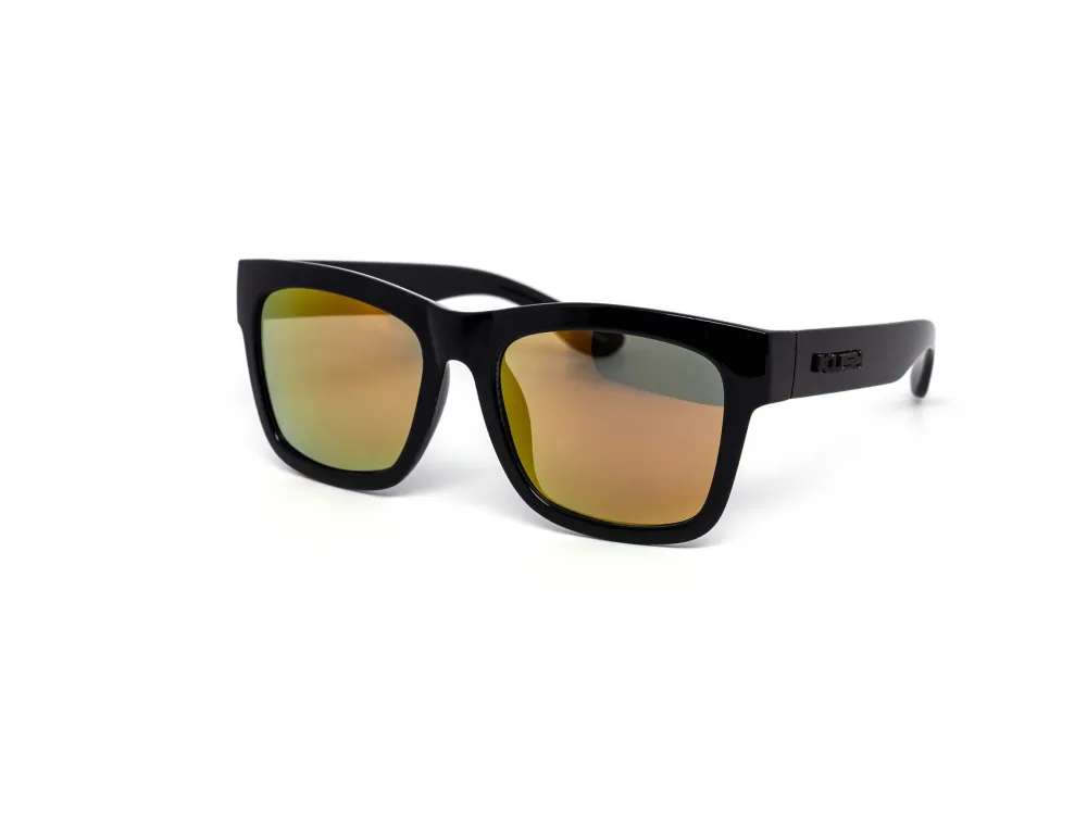 12-Pack All-Black Chunky Mirror Sunglasses