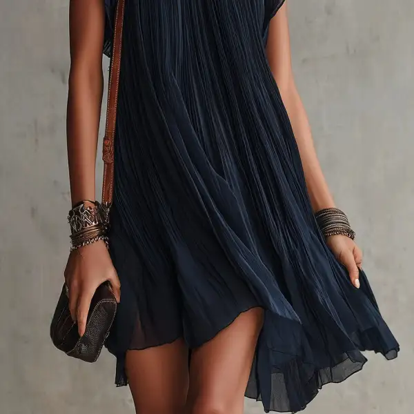 Loose Fitting Mini Dress