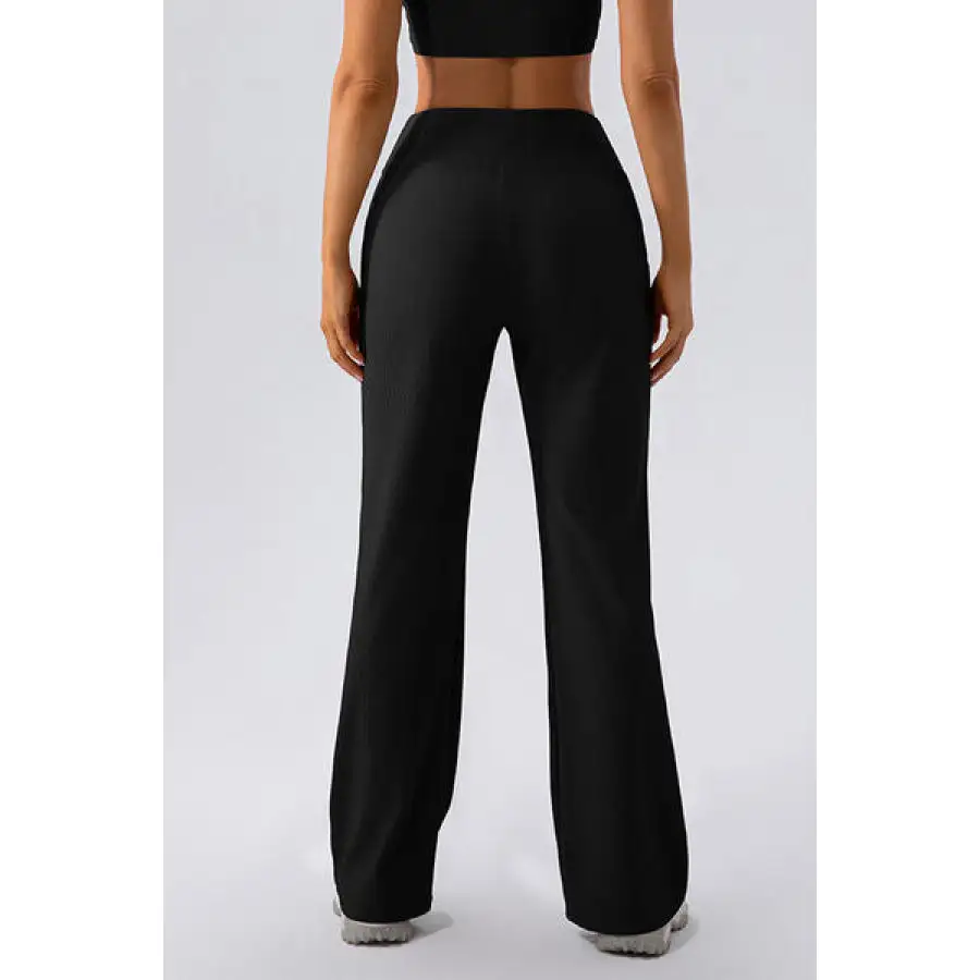 High Waist Straight Active Pants