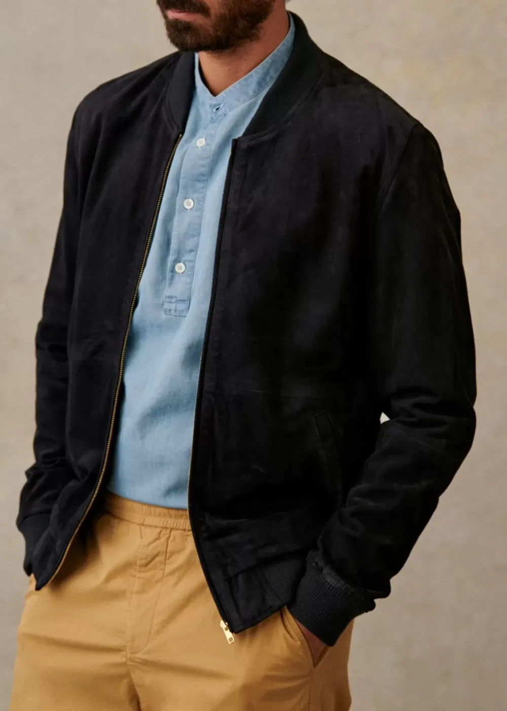 Casual Style Suede Jackets