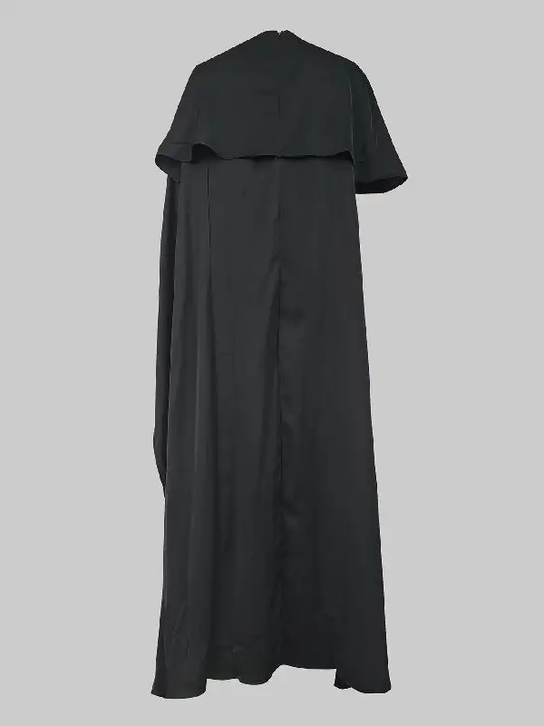 Loose Asymmetric Maxi Dress