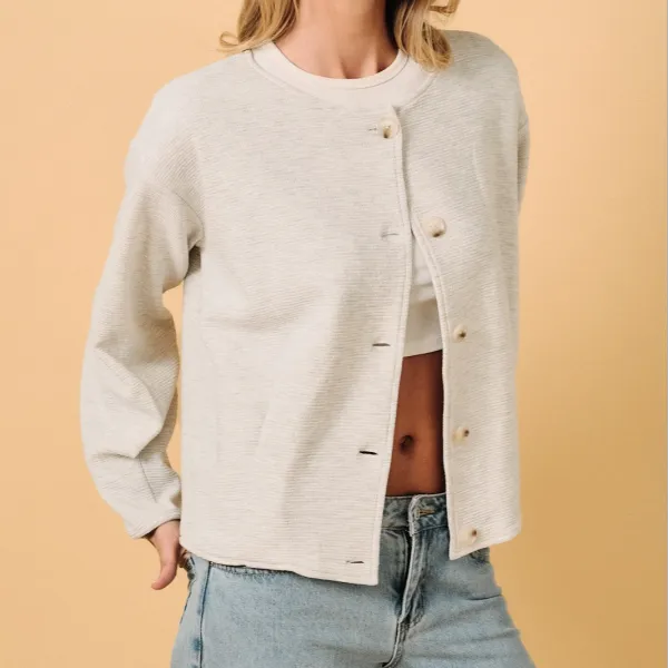 Barrel Hem Jacket