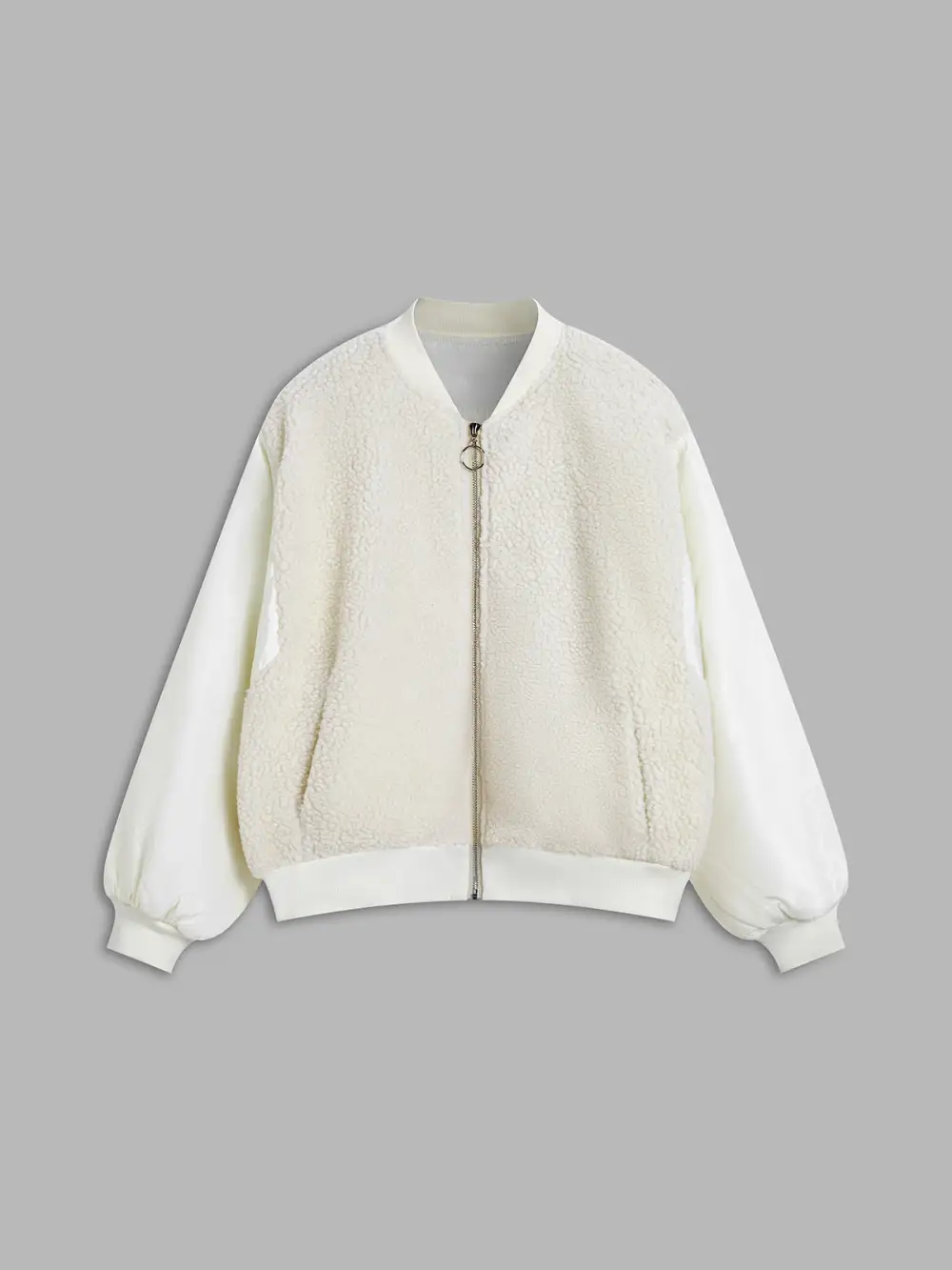 Essential Solid Fleece Jacket