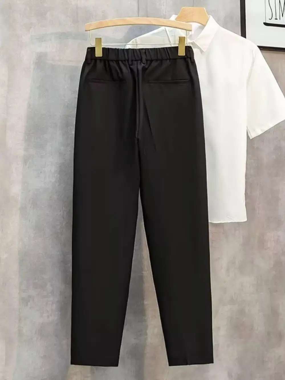 Men's Plus Size Classic Straight Leg Pants