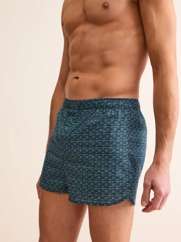 Modern Fit Cotton Monogram Boxers