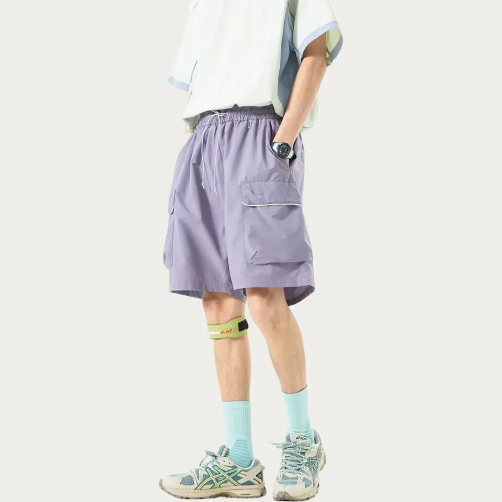 Tailored Drawstring Pocketed Lightweight Men's Athletic Shorts