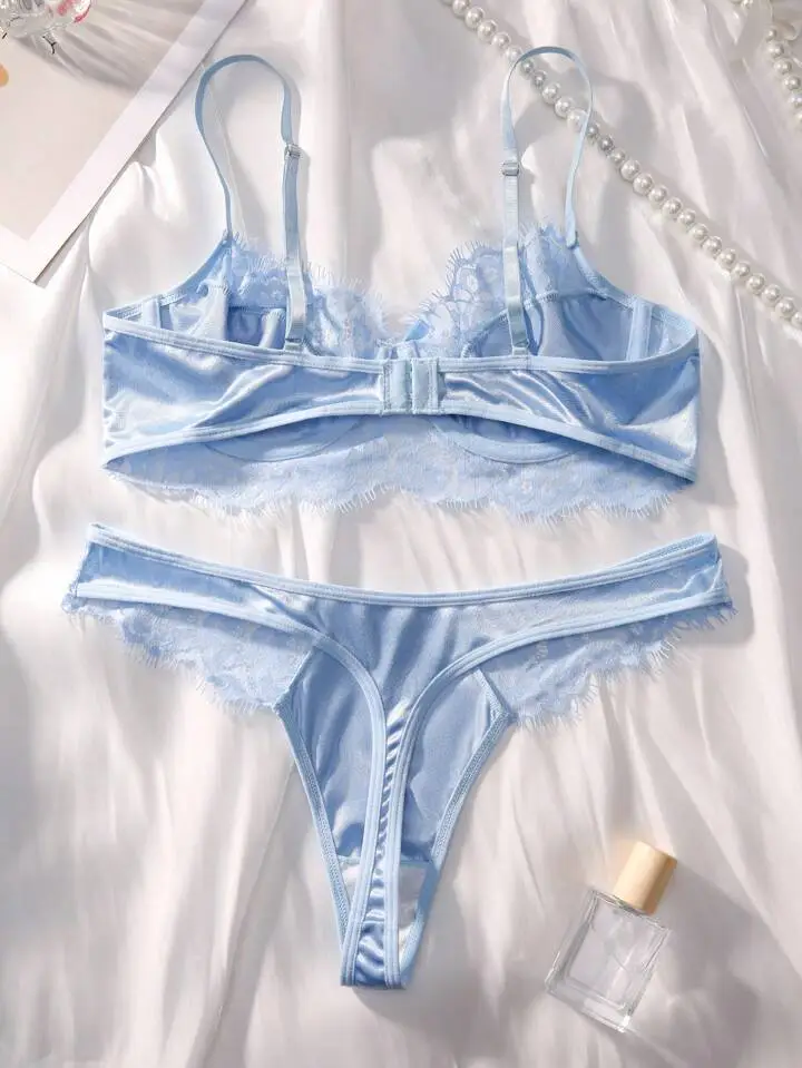 Modern Silk Lingerie Set
