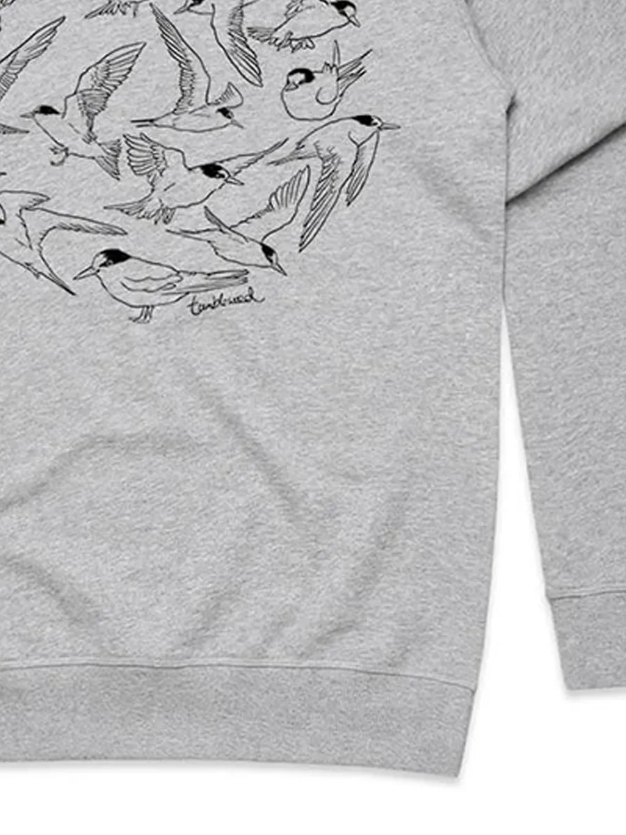 A versatile sports shirt with a simple fairy swan pattern