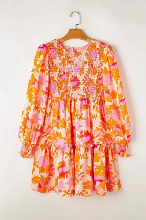 Relaxed Soft Mini Printed Dress