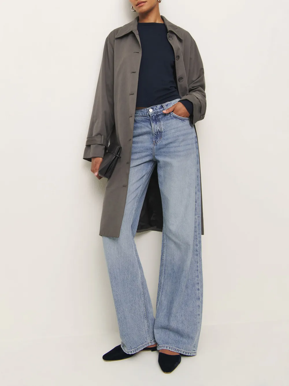 Slim Fit Crew Neck Long Sleeve Top