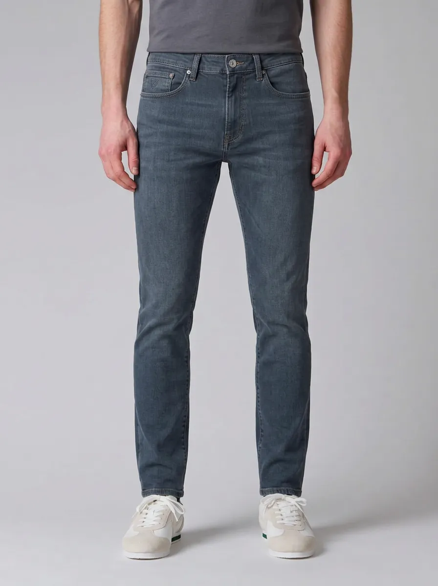 Men's Versatile All Day Slim Fit Stretch Denim Jeans