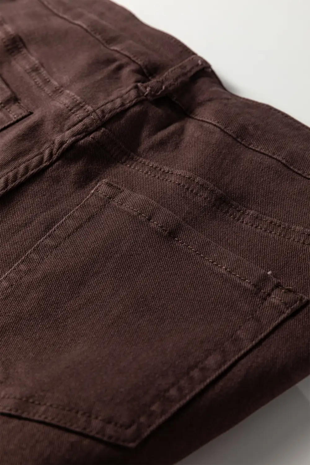 Soft Touch Pleated Denim Jeans